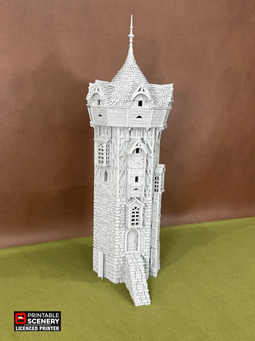 Wattle & Daub Hex Tower - Godwulf Gaming