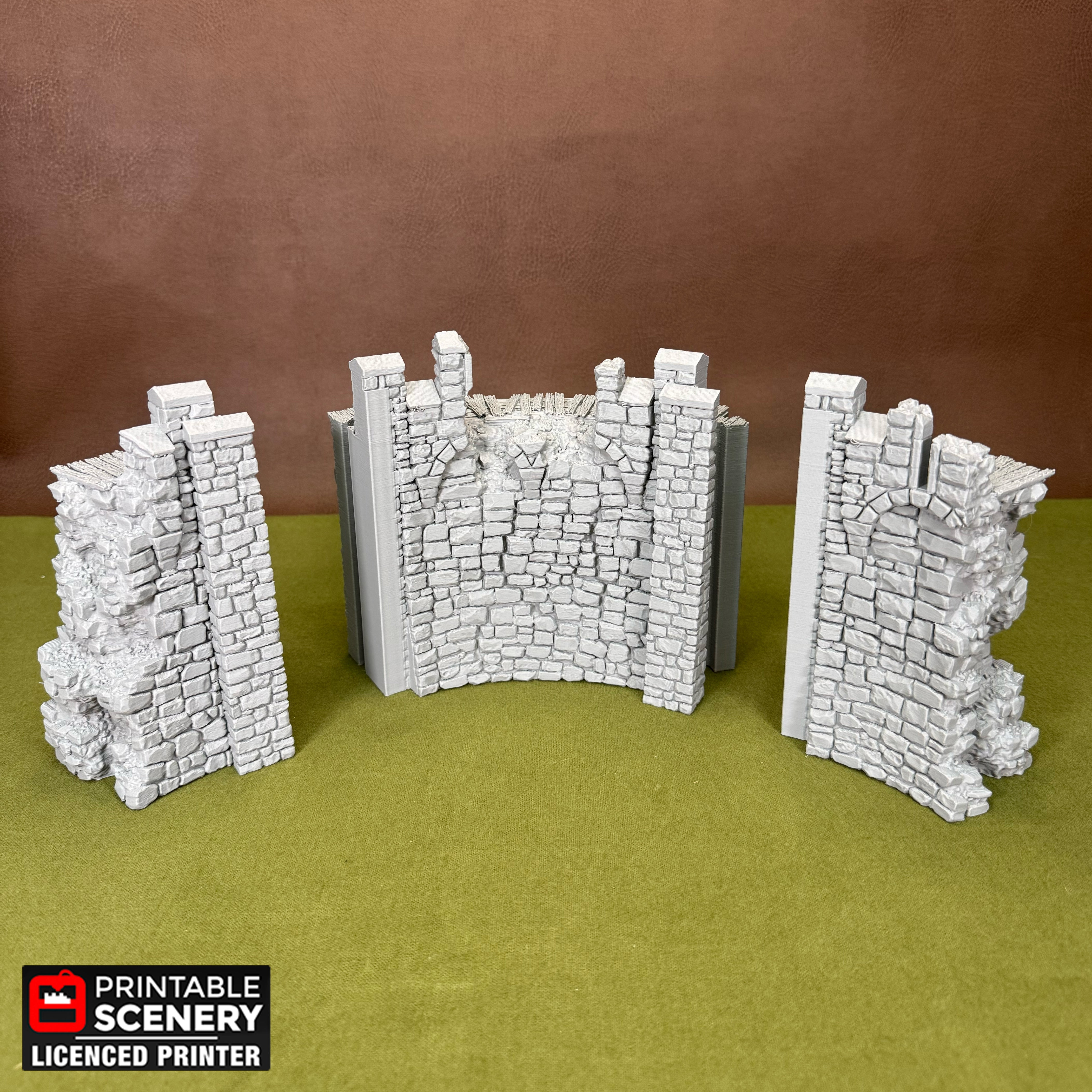 HEX Castle Ruined Bowmans Battlements