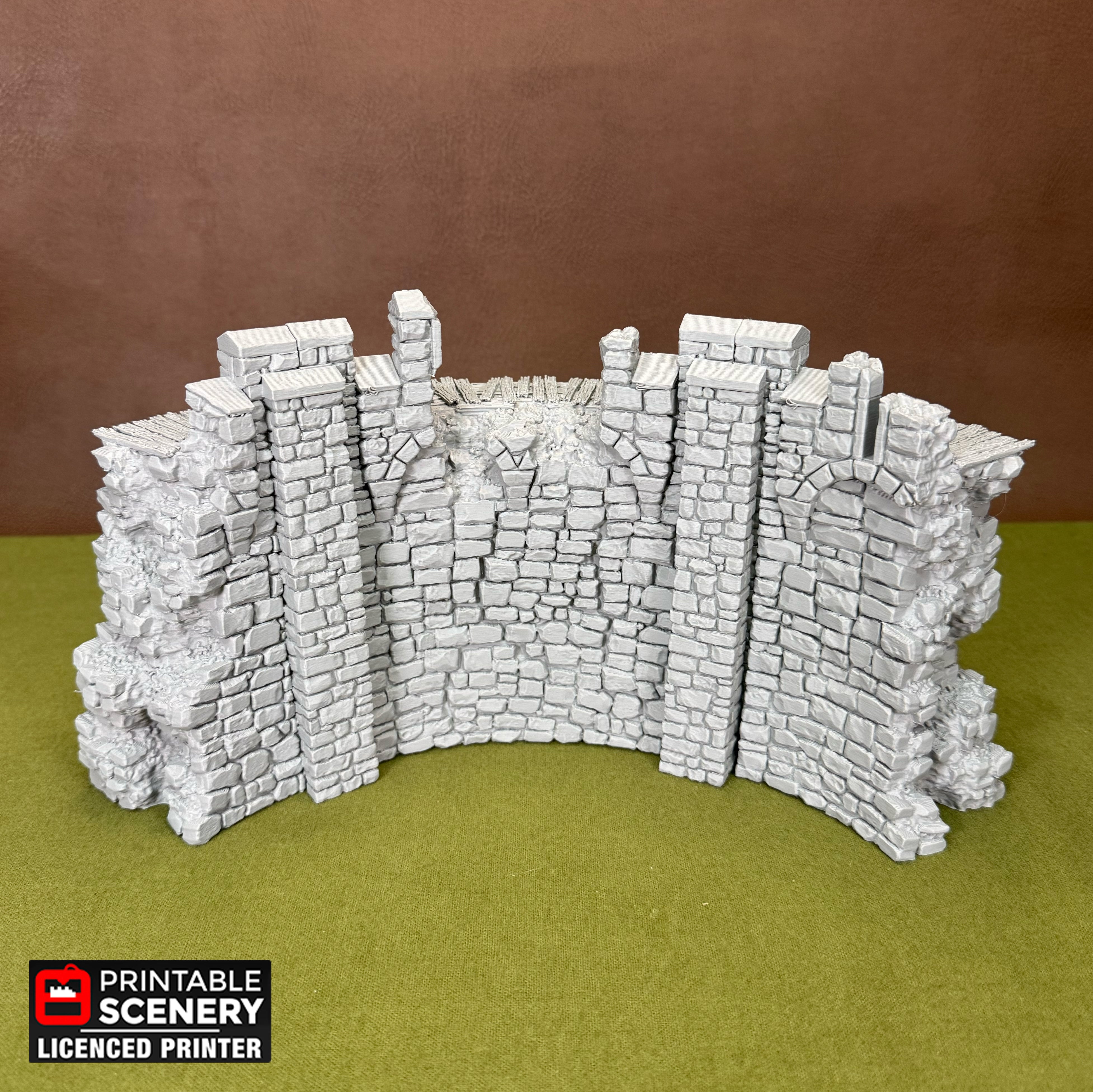 HEX Castle Ruined Bowmans Battlements