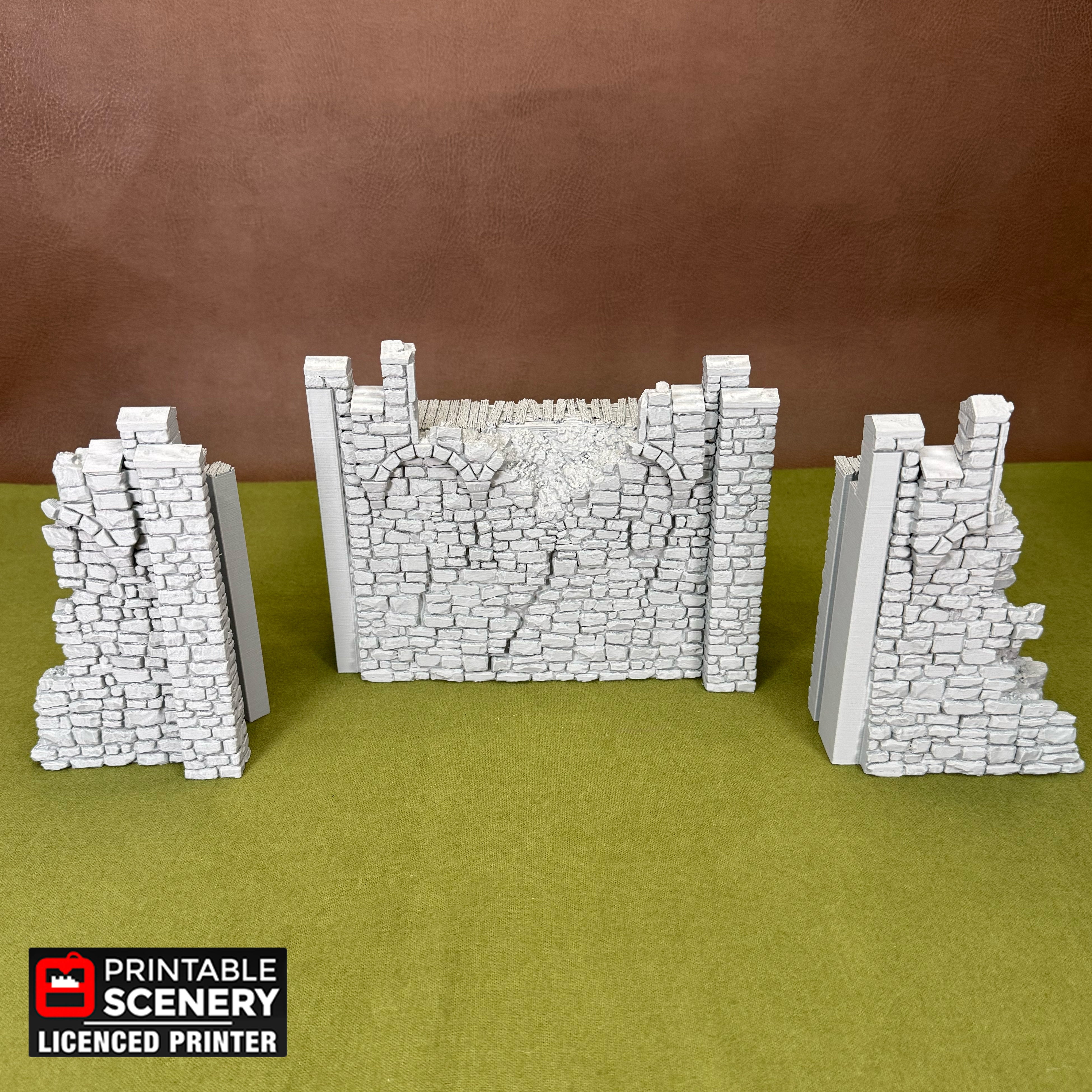 HEX Castle Ruined Bowmans Battlements