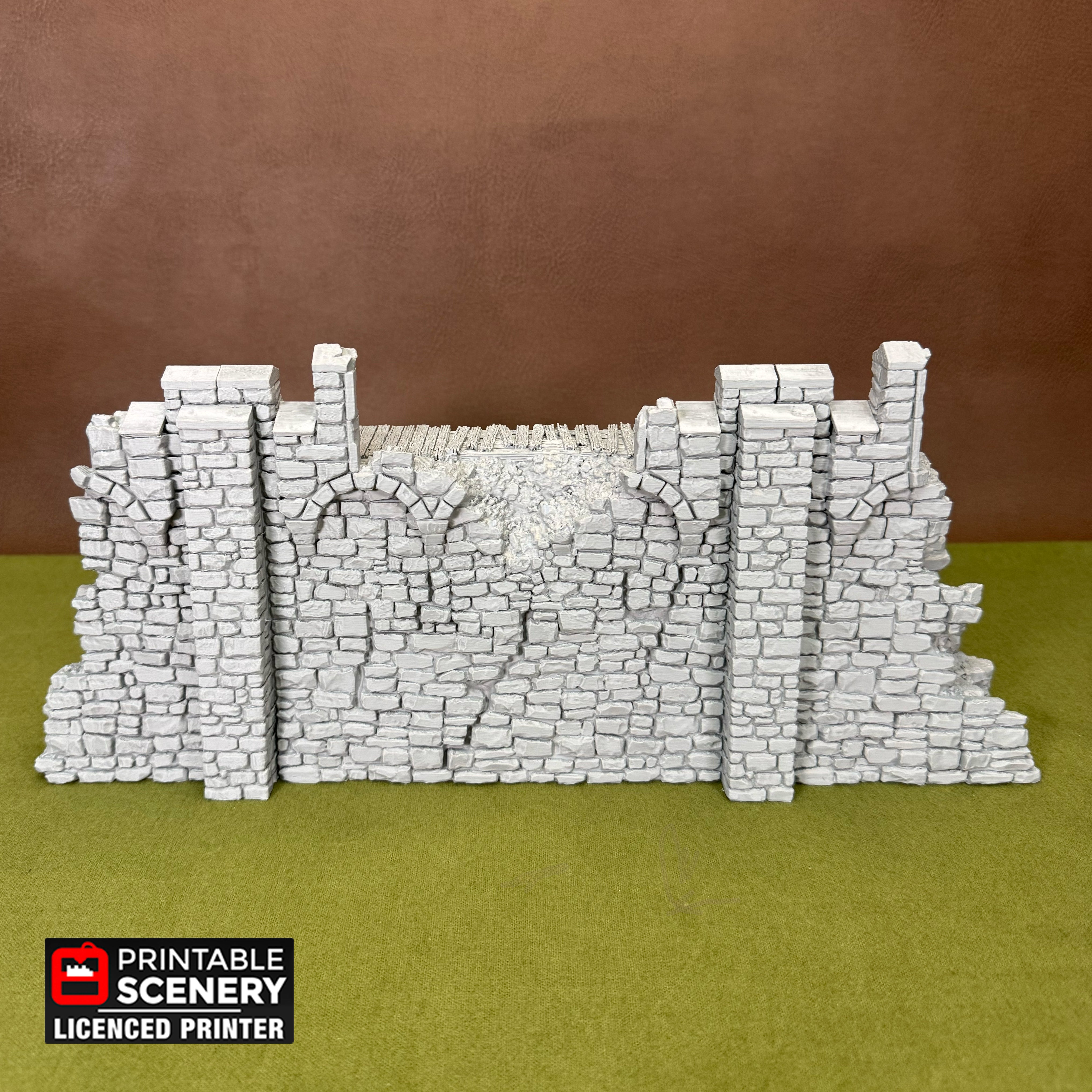 HEX Castle Ruined Bowmans Battlements