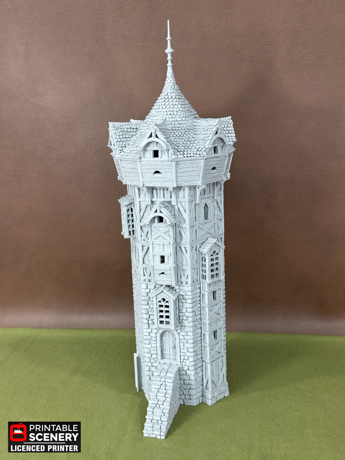 Wattle & Daub Hex Tower